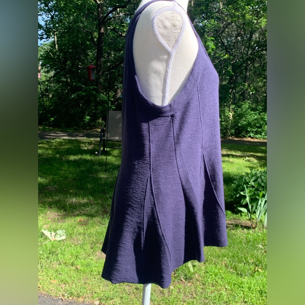 Navy Blue babydoll tank